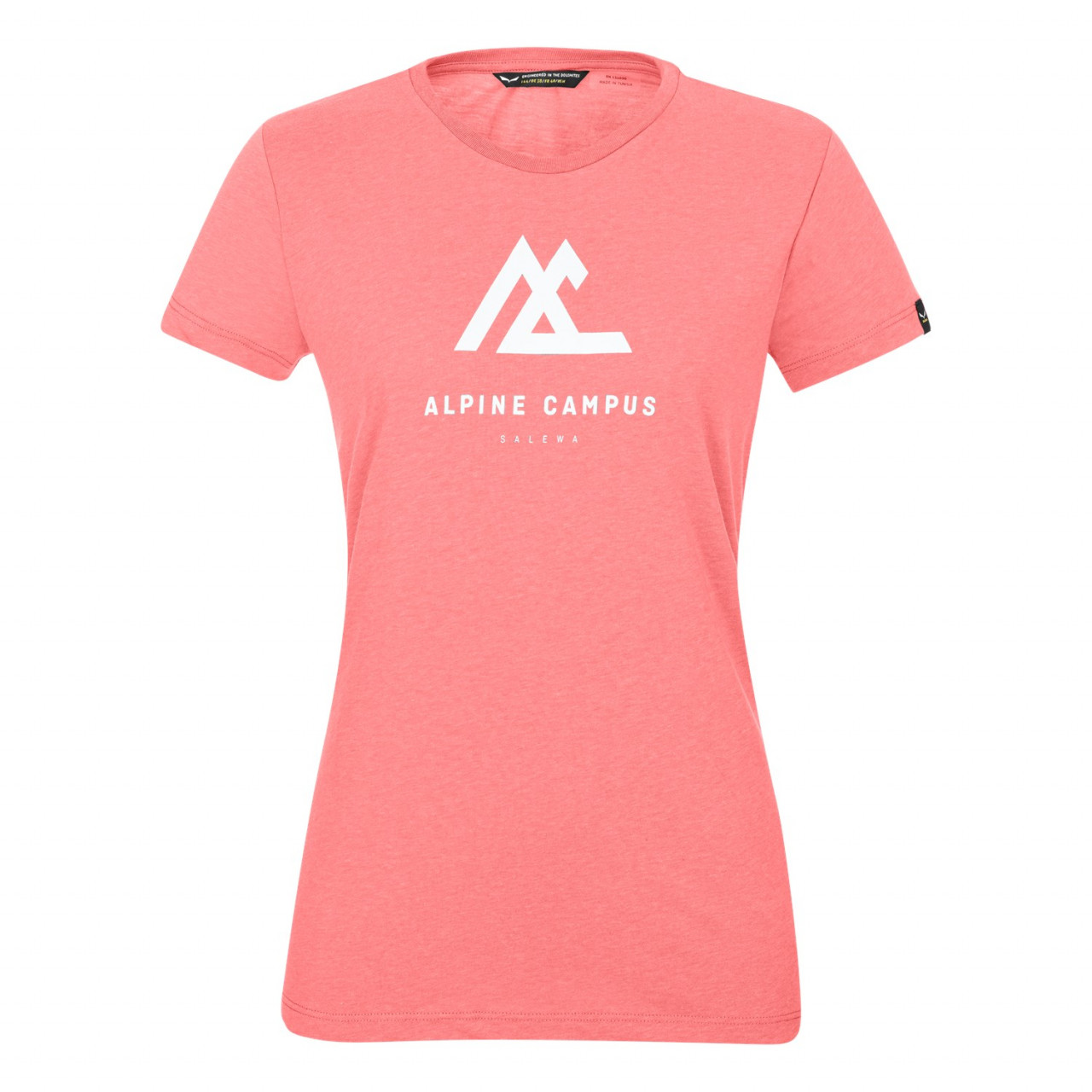 Camisetas Mujer Chile - Salewa Frames Dry Short Sleeve - Rosas - TWFV-20461